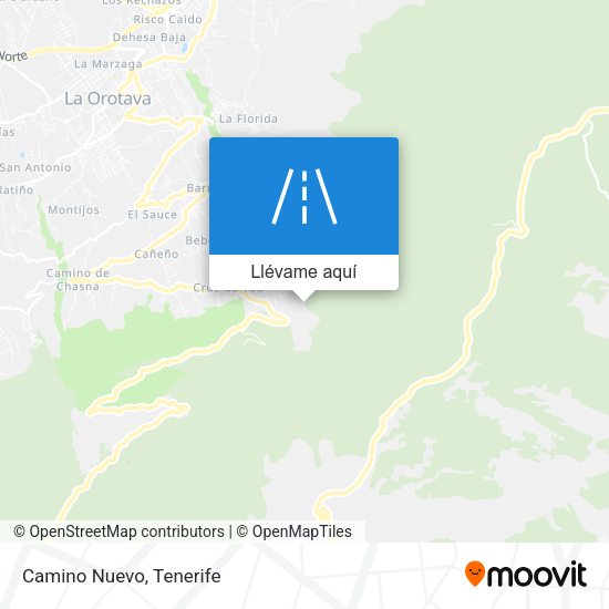 Mapa Camino Nuevo