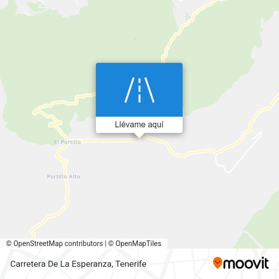 Mapa Carretera De La Esperanza