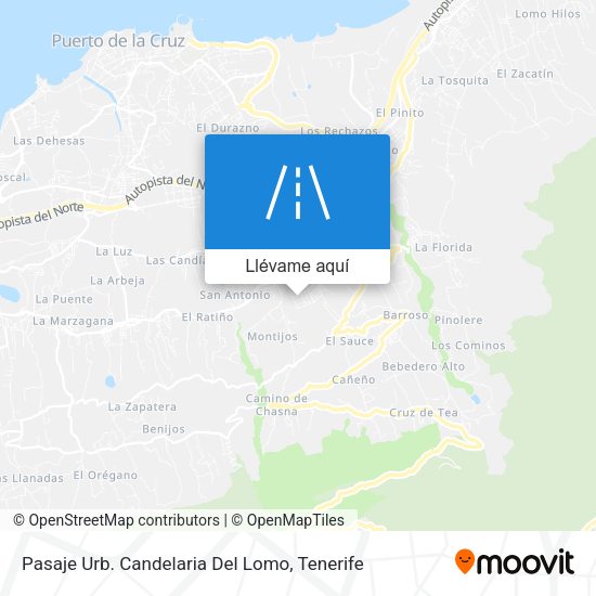Mapa Pasaje Urb. Candelaria Del Lomo