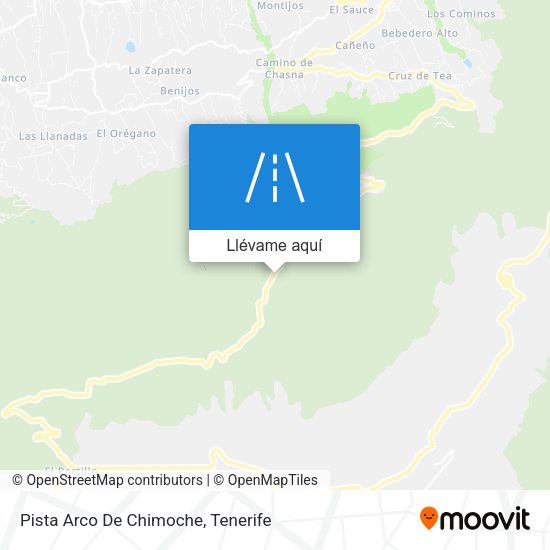 Mapa Pista Arco De Chimoche