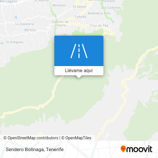Mapa Sendero Bolinaga