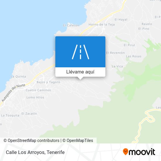 Mapa Calle Los Arroyos