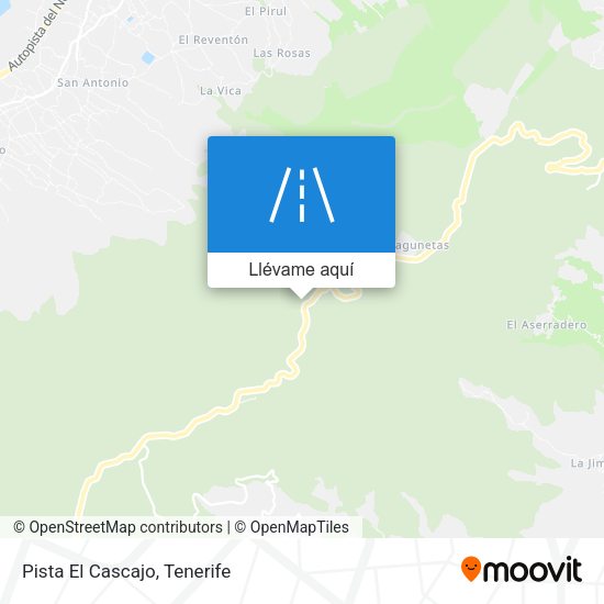 Mapa Pista El Cascajo