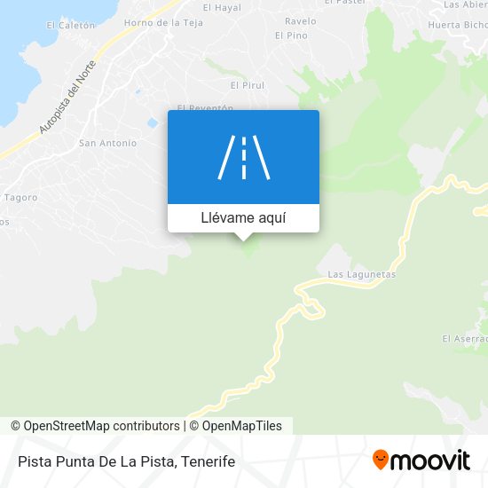 Mapa Pista Punta De La Pista