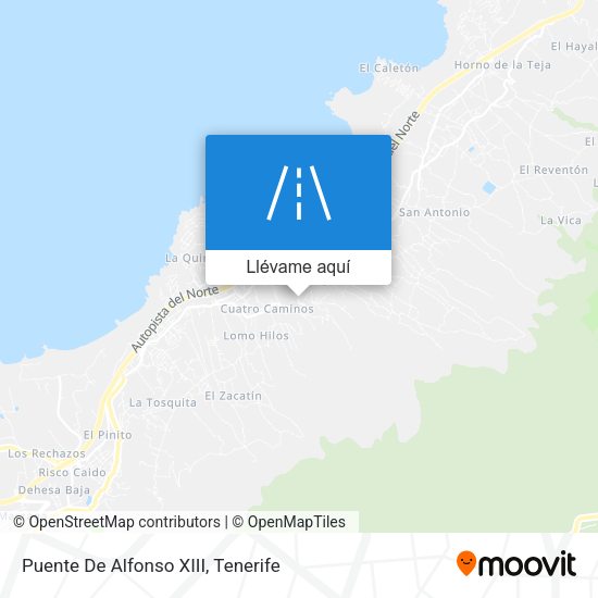 Mapa Puente De Alfonso XIII