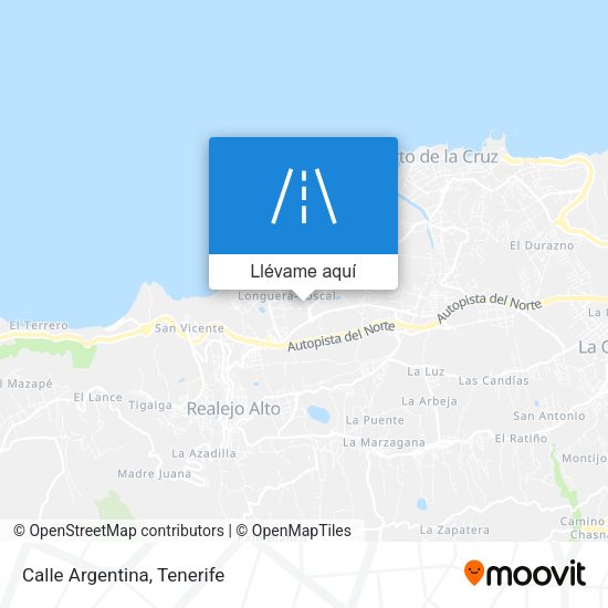 Mapa Calle Argentina