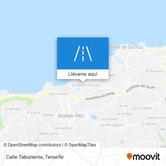 Mapa Calle Taburiente