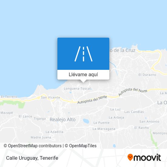 Mapa Calle Uruguay