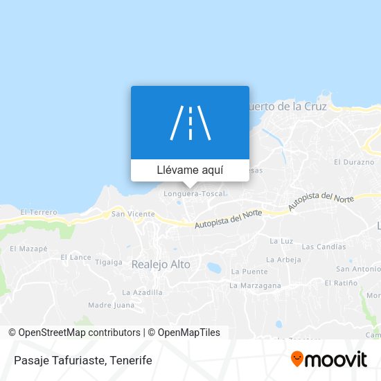 Mapa Pasaje Tafuriaste
