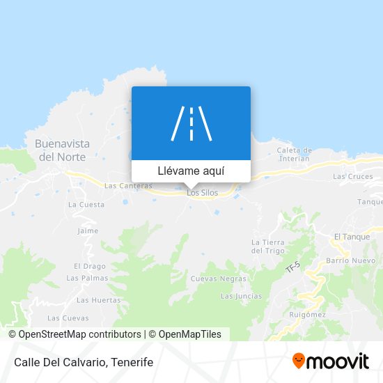 Mapa Calle Del Calvario