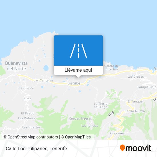 Mapa Calle Los Tulipanes