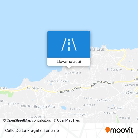 Mapa Calle De La Fragata