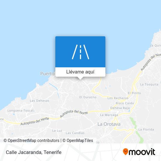 Mapa Calle Jacaranda