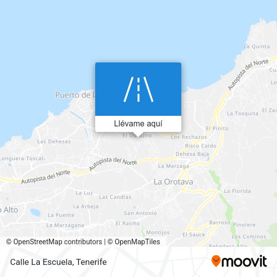Mapa Calle La Escuela