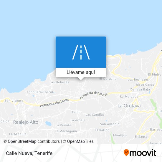 Mapa Calle Nueva