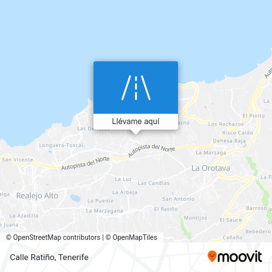 Mapa Calle Ratiño