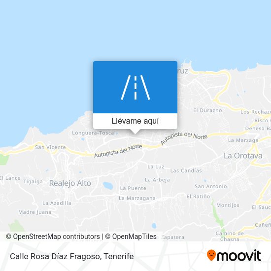 Mapa Calle Rosa Díaz Fragoso