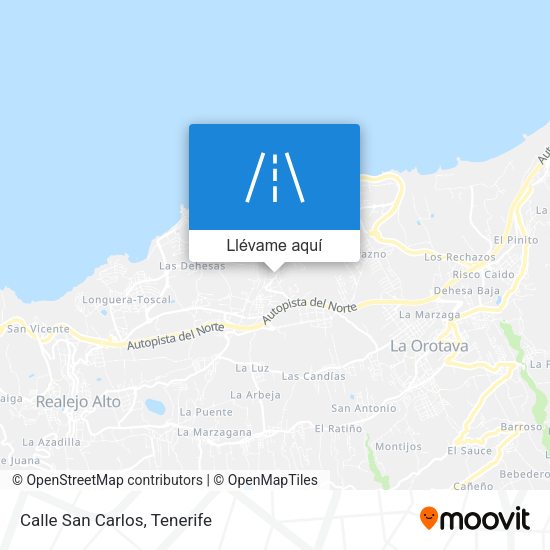 Mapa Calle San Carlos