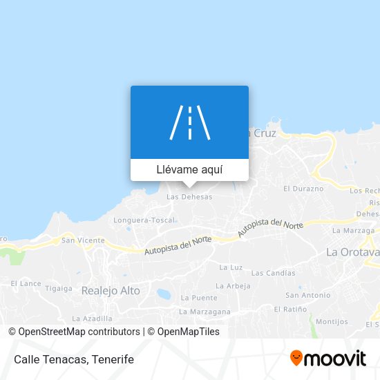 Mapa Calle Tenacas
