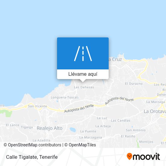 Mapa Calle Tigalate