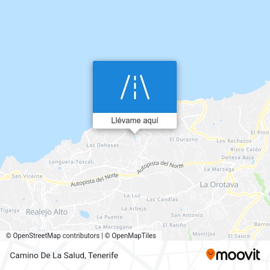 Mapa Camino De La Salud