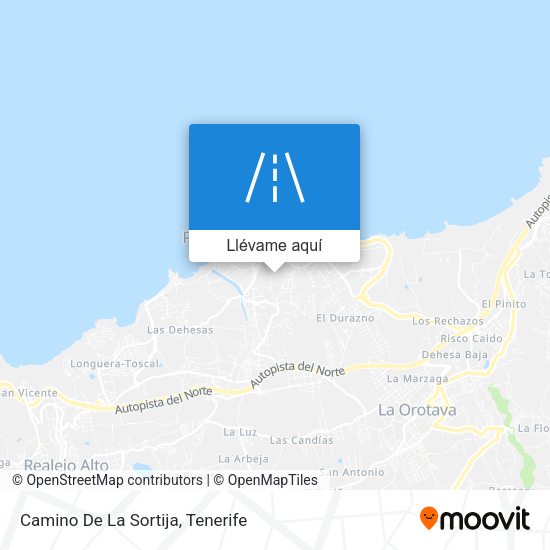 Mapa Camino De La Sortija