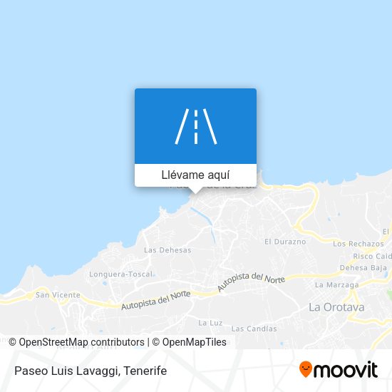 Mapa Paseo Luis Lavaggi