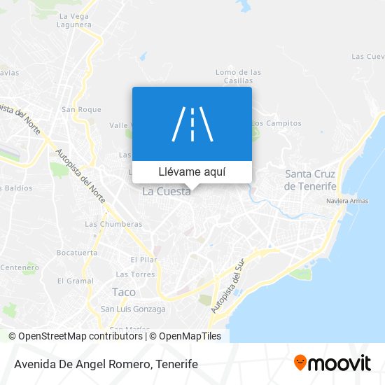 Mapa Avenida De Angel Romero