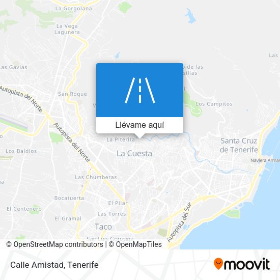 Mapa Calle Amistad