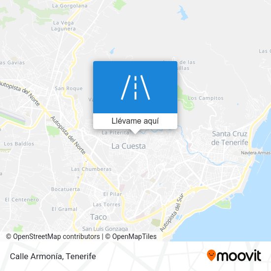 Mapa Calle Armonía
