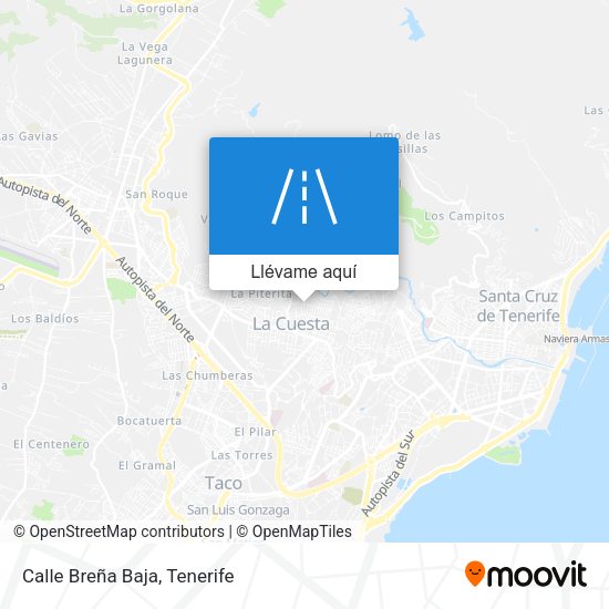 Mapa Calle Breña Baja