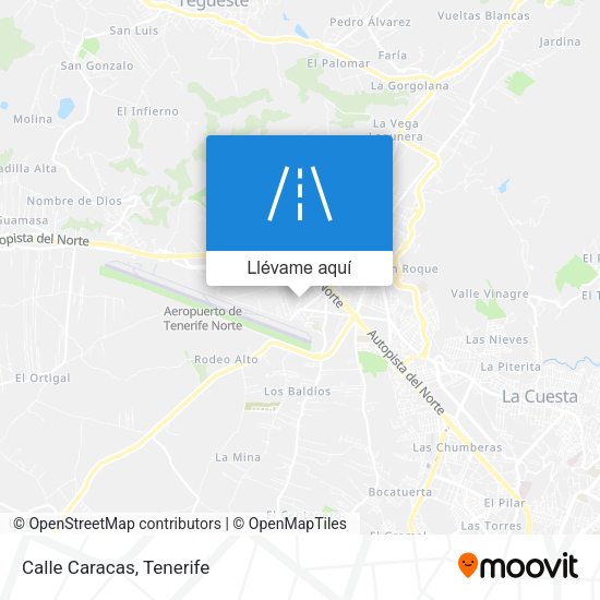 Mapa Calle Caracas