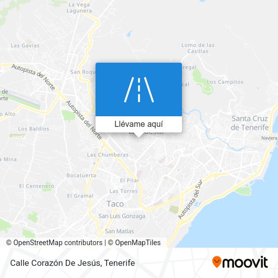 Mapa Calle Corazón De Jesús