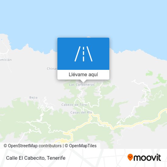 Mapa Calle El Cabecito