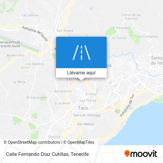 Mapa Calle Fernando Díaz Cutillas