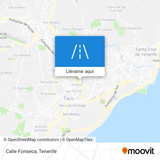 Mapa Calle Fonseca