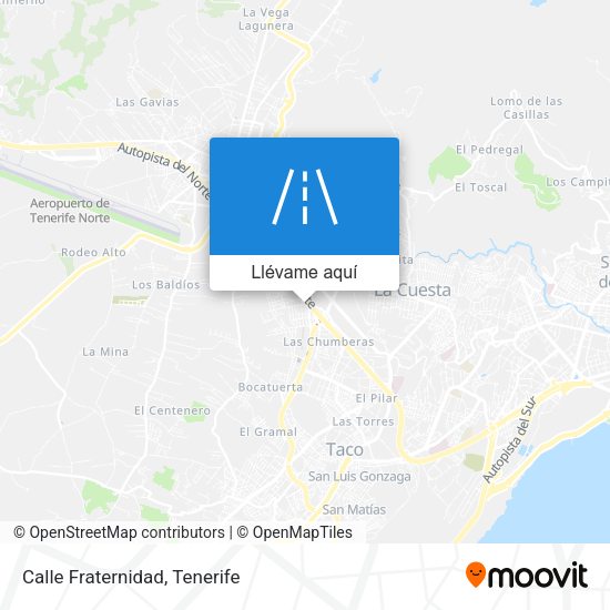 Mapa Calle Fraternidad