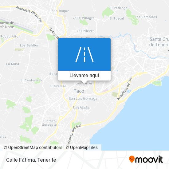 Mapa Calle Fátima