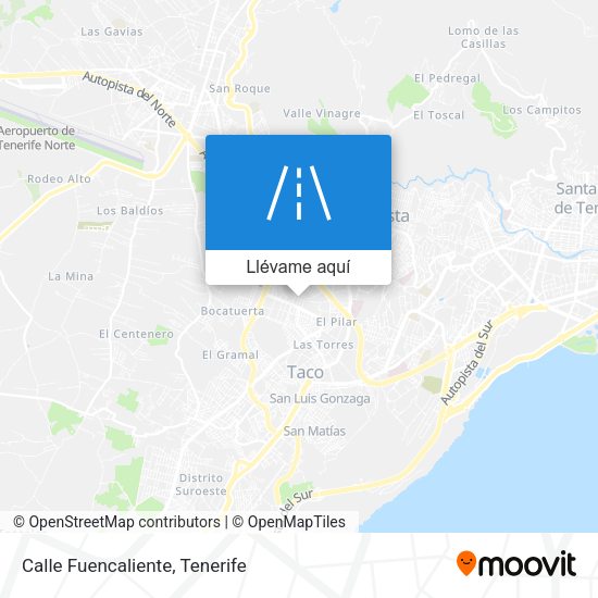 Mapa Calle Fuencaliente