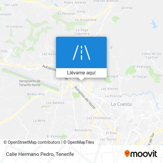Mapa Calle Hermano Pedro