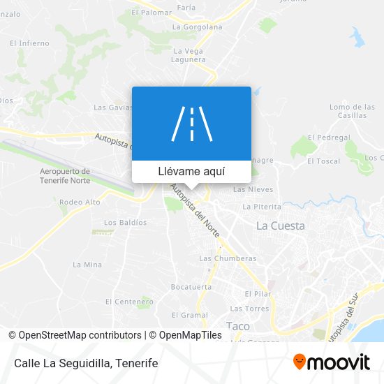 Mapa Calle La Seguidilla