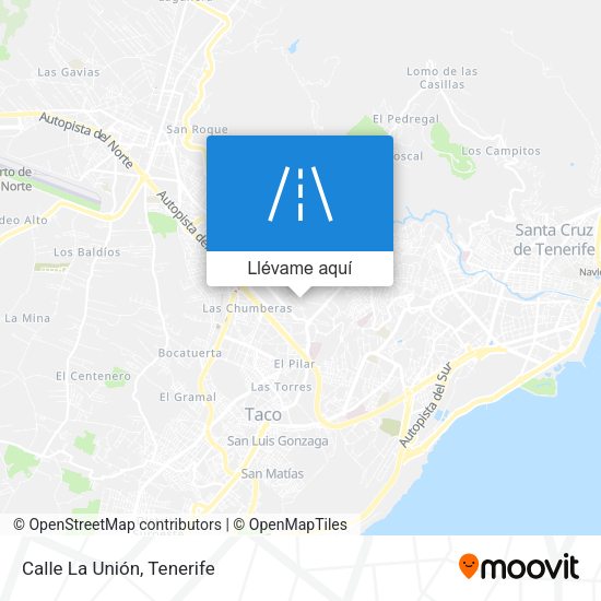 Mapa Calle La Unión