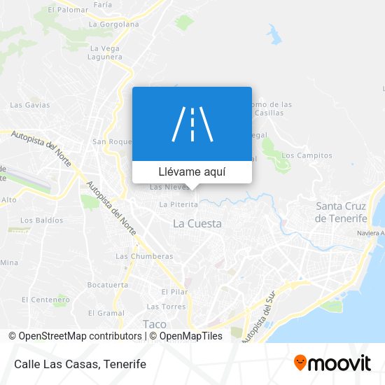 Mapa Calle Las Casas