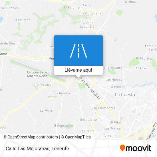 Mapa Calle Las Mejoranas