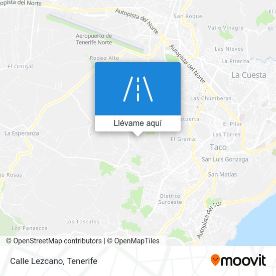 Mapa Calle Lezcano