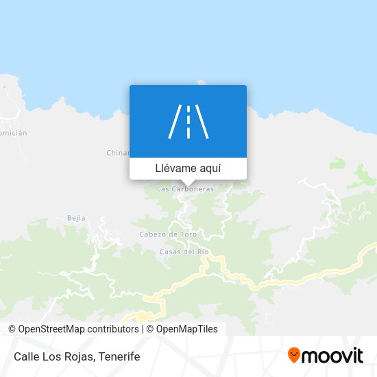 Mapa Calle Los Rojas