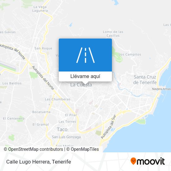 Mapa Calle Lugo Herrera
