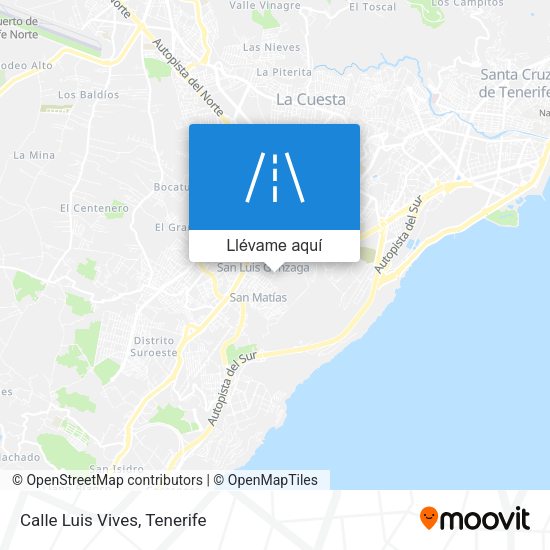 Mapa Calle Luis Vives
