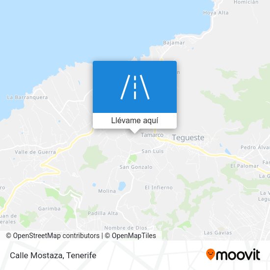 Mapa Calle Mostaza