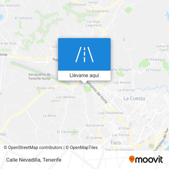 Mapa Calle Nevadilla